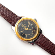 Load image into Gallery viewer, Ladies&#39; Vintage 90s Two-Tone Fendi Quartz Watch with Brown Leather Strap
