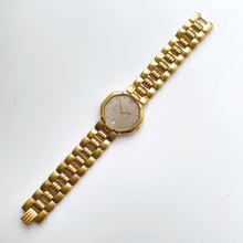 Load image into Gallery viewer, Vintage Gold-Plated Christian Dior Unisex Quartz Watch with Octagon Dial
