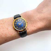 Load image into Gallery viewer, Vintage Gold-Plated Ladies&#39; Seiko Quartz Watch with Ornate Leather Strap
