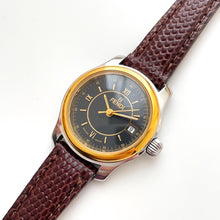 Load image into Gallery viewer, Ladies&#39; Vintage 90s Two-Tone Fendi Quartz Watch with Brown Leather Strap
