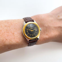 Load image into Gallery viewer, Ladies&#39; Vintage 90s Two-Tone Fendi Quartz Watch with Brown Leather Strap
