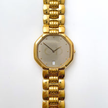 Load image into Gallery viewer, Vintage Gold-Plated Christian Dior Unisex Quartz Watch with Octagon Dial
