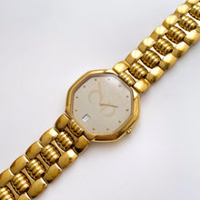 Load image into Gallery viewer, Vintage Gold-Plated Christian Dior Unisex Quartz Watch with Octagon Dial
