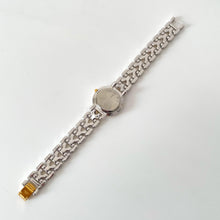 Load image into Gallery viewer, Vintage 1990s Yves Saint Laurent Ladies&#39; Quartz Watch with Two-Tone Bracelet and White Dial
