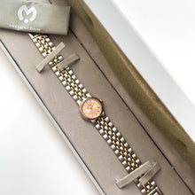 Load image into Gallery viewer, Ladies&#39; Mila Schön Watch with Two-Tone Bracelet and Round Rose Gold Dial - Boxed
