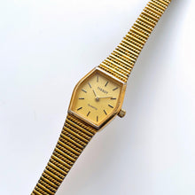 Load image into Gallery viewer, Vintage Ladies&#39; Gold-Plated Tissot Quartz Watch With Integrated Bracelet
