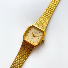 Load image into Gallery viewer, Ladies&#39; Rotary Quartz Watch With Octagon Dial and Gold-Plated Integrated Bracelet
