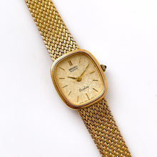 Load image into Gallery viewer, Vintage 1990s Gold-Plated Ladies&#39; Seiko Exceline Quartz Watch
