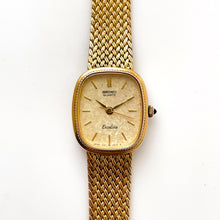 Load image into Gallery viewer, Vintage 1990s Gold-Plated Ladies&#39; Seiko Exceline Quartz Watch
