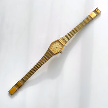 Load image into Gallery viewer, Vintage Ladies&#39; Gold-Plated Tissot Quartz Watch With Integrated Bracelet
