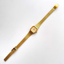 Load image into Gallery viewer, Ladies&#39; Rotary Quartz Watch With Octagon Dial and Gold-Plated Integrated Bracelet
