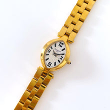 Load image into Gallery viewer, Vintage Gold-Plated Ladies&#39; Balmain Quartz Watch with Butterfly Clasp
