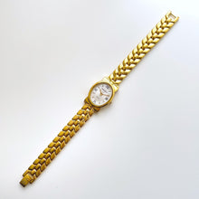 Load image into Gallery viewer, Vintage 1990s Gold-Plated Ladies&#39; Nina Ricci Quartz Watch with Oval Mother of Pearl Dial
