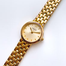 Load image into Gallery viewer, Ladies&#39; Vintage Gold-Plated Tissot Quartz Watch with Round Dial
