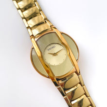 Load image into Gallery viewer, Vintage Gold-Plated Ladies&#39; Seiko Quartz Watch with Round Dial - Boxed
