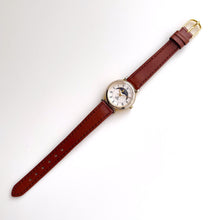 Load image into Gallery viewer, Ladies&#39; Vintage Gold-Plated Lorus Sun &amp; Moon Phase Quartz Watch
