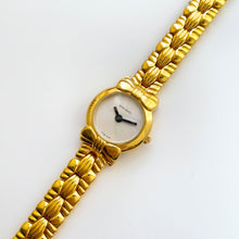 Load image into Gallery viewer, Vintage 00s Gold-Plated Ladies&#39; Nina Ricci Quartz Watch with Round Dial and Interchangeable Straps
