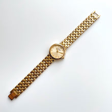 Load image into Gallery viewer, Ladies&#39; Vintage Gold-Plated Tissot Quartz Watch with Round Dial
