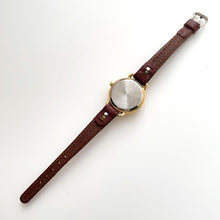 Load image into Gallery viewer, Ladies&#39; 90s Sun &amp; Moon Equinox Quartz Watch with Brown Leather Strap
