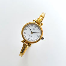 Load image into Gallery viewer, Vintage 1990s Gold-Plated Ladies&#39; Givenchy Bangle Quartz Watch with Round Dial
