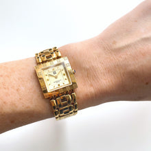 Load image into Gallery viewer, Vintage 1990s Ladies&#39; Gold-Plated Givenchy ‘Apsaras’ Quartz Watch with Beige Dial
