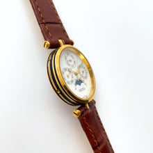 Load image into Gallery viewer, Very Rare Unisex 90s Gucci Moonphase Quartz Watch with Three Sub-Dials
