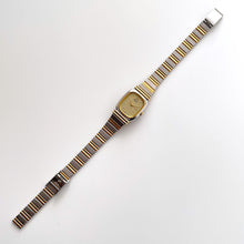 Load image into Gallery viewer, 1990s Ladies&#39; Two-Tone Seiko Quartz Watch with Gold Dial
