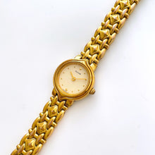 Load image into Gallery viewer, Vintage Ladies&#39; Gold-Plated Accurist Quartz Watch with Beige Round Dial
