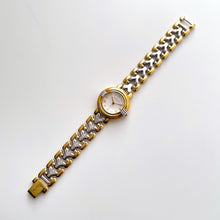 Load image into Gallery viewer, Vintage 1990s Yves Saint Laurent Ladies&#39; Quartz Watch with Two-Tone Bracelet and Textured Dial
