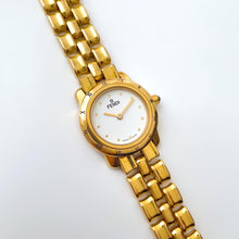 Load image into Gallery viewer, Ladies&#39; Vintage 90s Gold-Plated Fendi 850L Quartz Watch with White Dial
