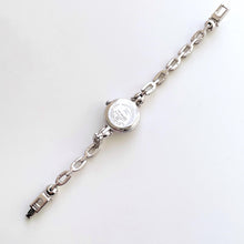 Load image into Gallery viewer, Vintage Silver-Tone Ladies&#39; Courrèges Quartz Watch with Mother of Pearl Dial
