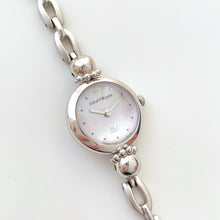 Load image into Gallery viewer, Vintage Silver-Tone Ladies&#39; Courrèges Quartz Watch with Mother of Pearl Dial
