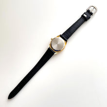 Load image into Gallery viewer, Vintage Constant Sun &amp; Moon Phase Quartz Watch with Black Leather Strap
