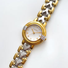 Load image into Gallery viewer, Vintage 1990s Yves Saint Laurent Ladies&#39; Quartz Watch with Two-Tone Bracelet and Textured Dial
