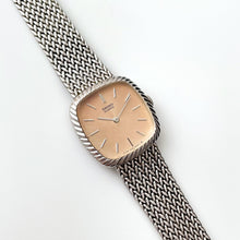 Load image into Gallery viewer, Vintage 1990s Ladies&#39; Silver-Tone Seiko Quartz Watch with Champagne Dial
