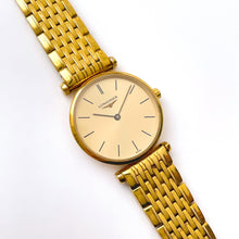 Load image into Gallery viewer, Vintage Ladies&#39; Gold-Plated Longines &#39;La Grande Classique&#39; Quartz Watch
