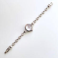 Load image into Gallery viewer, Vintage Silver-Tone Ladies&#39; Courrèges Quartz Watch with Mother of Pearl Dial
