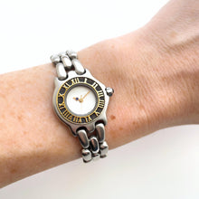 Load image into Gallery viewer, Vintage Gold-Plated Ladies&#39; Seiko &#39;Présage&#39; Quartz Watch with Stainless Steel Bracelet
