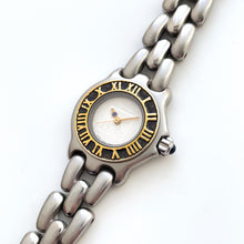 Load image into Gallery viewer, Vintage Gold-Plated Ladies&#39; Seiko &#39;Présage&#39; Quartz Watch with Stainless Steel Bracelet
