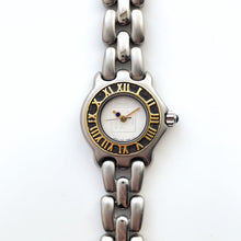 Load image into Gallery viewer, Vintage Gold-Plated Ladies&#39; Seiko &#39;Présage&#39; Quartz Watch with Stainless Steel Bracelet
