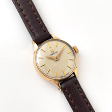 Load image into Gallery viewer, Tiny 1959 9ct solid gold Omega Ladies&#39; Vintage Mechanical Watch - Boxed
