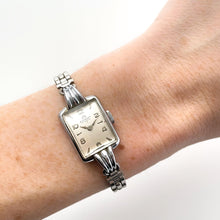 Load image into Gallery viewer, Vintage Ladies&#39; Silver-Tone Art Deco Bucherer Mechanical Watch
