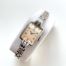 Load image into Gallery viewer, Vintage Ladies&#39; Silver-Tone Art Deco Bucherer Mechanical Watch
