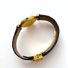 Load image into Gallery viewer, Cartier Must Vendome Vermeil - Gold-Plated Silver 925 with Black Dial - With box and Papers
