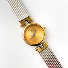 Load image into Gallery viewer, Vintage 1991 Two-Tone Christian Dior Ladies&#39; Quartz Watch with Round Gold Dial - Boxed
