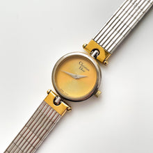 Load image into Gallery viewer, Vintage 1990 Two-Tone Christian Dior Ladies&#39; Quartz Watch with Round Gold Dial - Boxed
