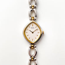 Load image into Gallery viewer, Rare Vintage 90s Two-Tone Seiko Quartz Watch with Thin Bracelet
