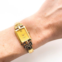 Load image into Gallery viewer, Vintage Gold-Plated Ladies&#39; Givenchy &#39;Millesime&#39; Bangle Quartz Watch with Rectangular Dial - Boxed
