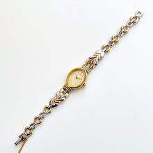 Load image into Gallery viewer, Vintage Gold-Plated Ladies&#39; Citizen &#39;Sylph&#39; Quartz Watch with Two-Tone Design and Intricate Bracelet
