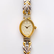 Load image into Gallery viewer, Vintage Gold-Plated Ladies&#39; Citizen &#39;Sylph&#39; Quartz Watch with Two-Tone Design and Intricate Bracelet
